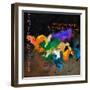 Abstract 6641601-Pol Ledent-Framed Art Print