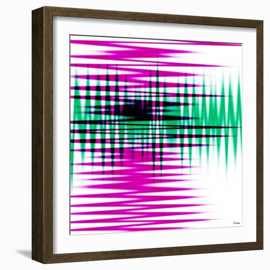 Abstract 68-Shiroki Kimaneka-Framed Giclee Print