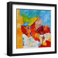 Abstract 7741302-Pol Ledent-Framed Art Print