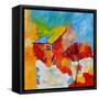 Abstract 7741302-Pol Ledent-Framed Stretched Canvas