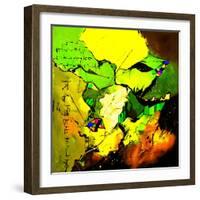 Abstract 775110602-Pol Ledent-Framed Art Print