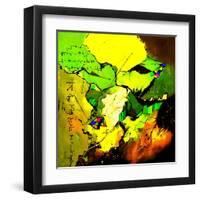 Abstract 775110602-Pol Ledent-Framed Art Print