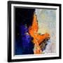 Abstract 7751207-Pol Ledent-Framed Art Print