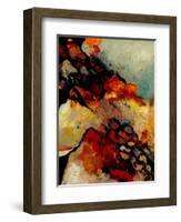 Abstract 780707-Pol Ledent-Framed Art Print