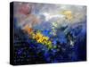 Abstract 791207-Pol Ledent-Stretched Canvas