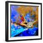 Abstract 8831112-Pol Ledent-Framed Art Print