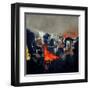 Abstract 8831803-Pol Ledent-Framed Art Print