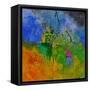 Abstract 8841701-Pol Ledent-Framed Stretched Canvas