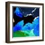 Abstract 8851901-Pol Ledent-Framed Art Print