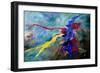 Abstract 8-Pol Ledent-Framed Art Print