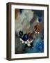 Abstract 909010-Pol Ledent-Framed Art Print