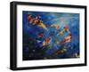 Abstract 971207-Pol Ledent-Framed Art Print