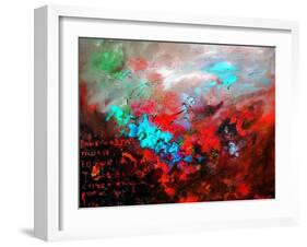 Abstract 9785213-Pol Ledent-Framed Art Print