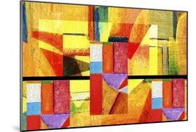 Abstract A2-Ata Alishahi-Mounted Giclee Print