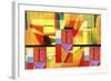 Abstract A2-Ata Alishahi-Framed Giclee Print