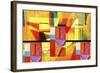 Abstract A2-Ata Alishahi-Framed Giclee Print