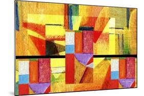 Abstract A2-Ata Alishahi-Mounted Giclee Print