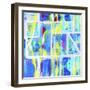 Abstract A4-Ata Alishahi-Framed Giclee Print