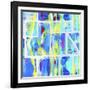 Abstract A4-Ata Alishahi-Framed Giclee Print