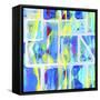 Abstract A4-Ata Alishahi-Framed Stretched Canvas