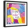 Abstract Affirmations II-Farida Zaman-Framed Art Print