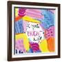 Abstract Affirmations II-Farida Zaman-Framed Art Print