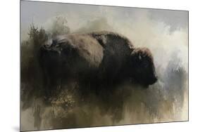 Abstract American Bison-Jai Johnson-Mounted Giclee Print