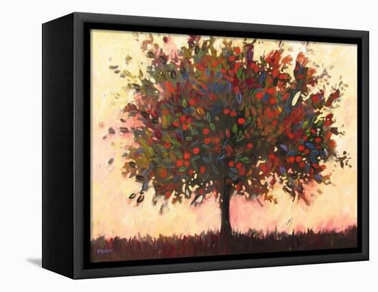 Abstract Apple Tree-Patty Baker-Framed Stretched Canvas
