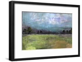 Abstract Aqua Sky Landscape-Jean Plout-Framed Giclee Print