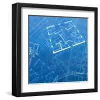 Abstract Architectural Background-ildogesto-Framed Art Print