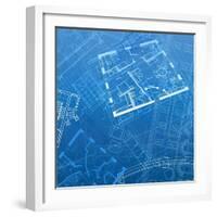 Abstract Architectural Background-ildogesto-Framed Art Print