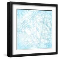 Abstract Architectural Background-ildogesto-Framed Art Print