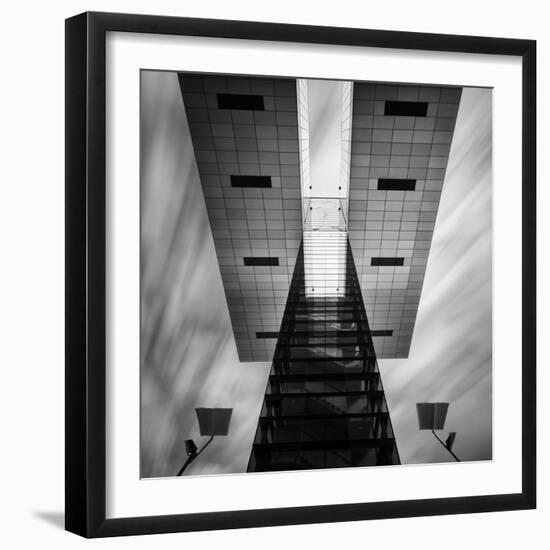 Abstract Architecture, Kranhaus, Germany-Steve Simon-Framed Photographic Print