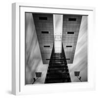 Abstract Architecture, Kranhaus, Germany-Steve Simon-Framed Photographic Print