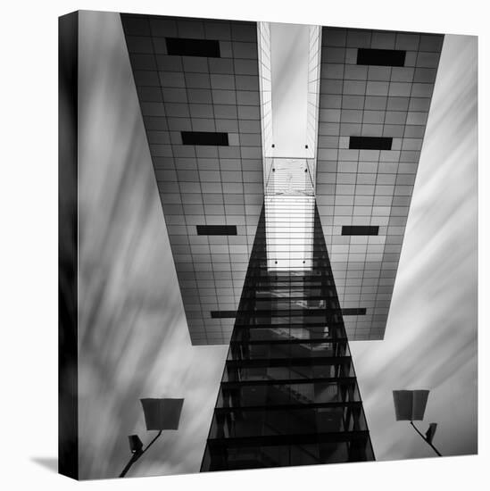 Abstract Architecture, Kranhaus, Germany-Steve Simon-Stretched Canvas