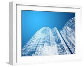 Abstract Architecture-ArchMan-Framed Art Print