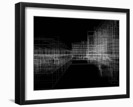 Abstract Archticture-cherezoff-Framed Art Print