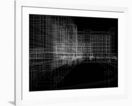 Abstract Archticture-cherezoff-Framed Art Print
