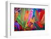 Abstract Art Backgrounds. Hand-Painted Background. SELF Made.-Thirteen-Framed Photographic Print