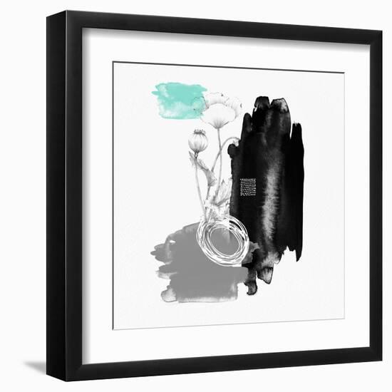 Abstract Art Composition I-Bay Solace-Framed Art Print