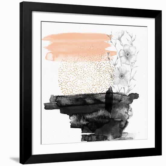 Abstract Art Composition IV-Bay Solace-Framed Art Print