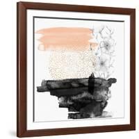 Abstract Art Composition IV-Bay Solace-Framed Art Print