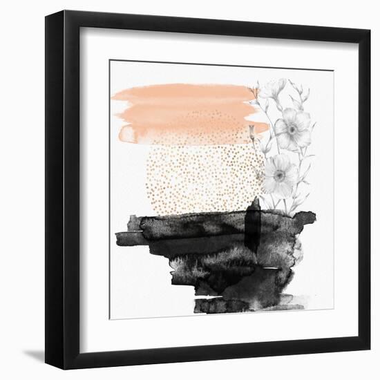 Abstract Art Composition IV-Bay Solace-Framed Art Print