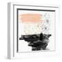 Abstract Art Composition IV-Bay Solace-Framed Art Print