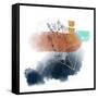 Abstract Art Composition VI-Bay Solace-Framed Stretched Canvas