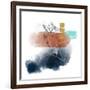 Abstract Art Composition VI-Bay Solace-Framed Art Print