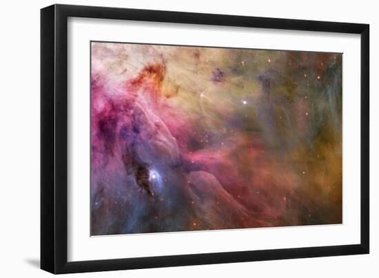 Abstract Art Found in the Orion Nebula-null-Framed Photographic Print