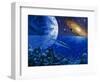 Abstract Artwork of the Evolution of Life-Chris Butler-Framed Premium Photographic Print
