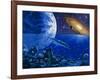 Abstract Artwork of the Evolution of Life-Chris Butler-Framed Photographic Print