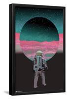 Abstract Astronaut-Trends International-Framed Poster